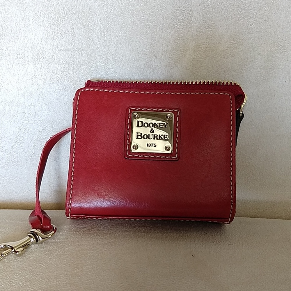 Dooney & Bourke red wallet